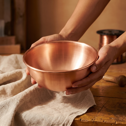 Bowl de cobre martillado a mano