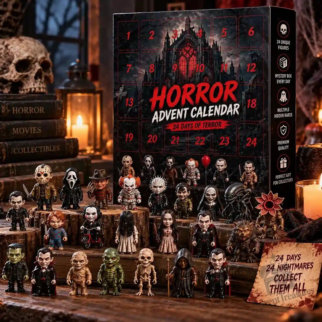 2026 Horror Movie Advent Calendar – Daily Chilling Collectibles