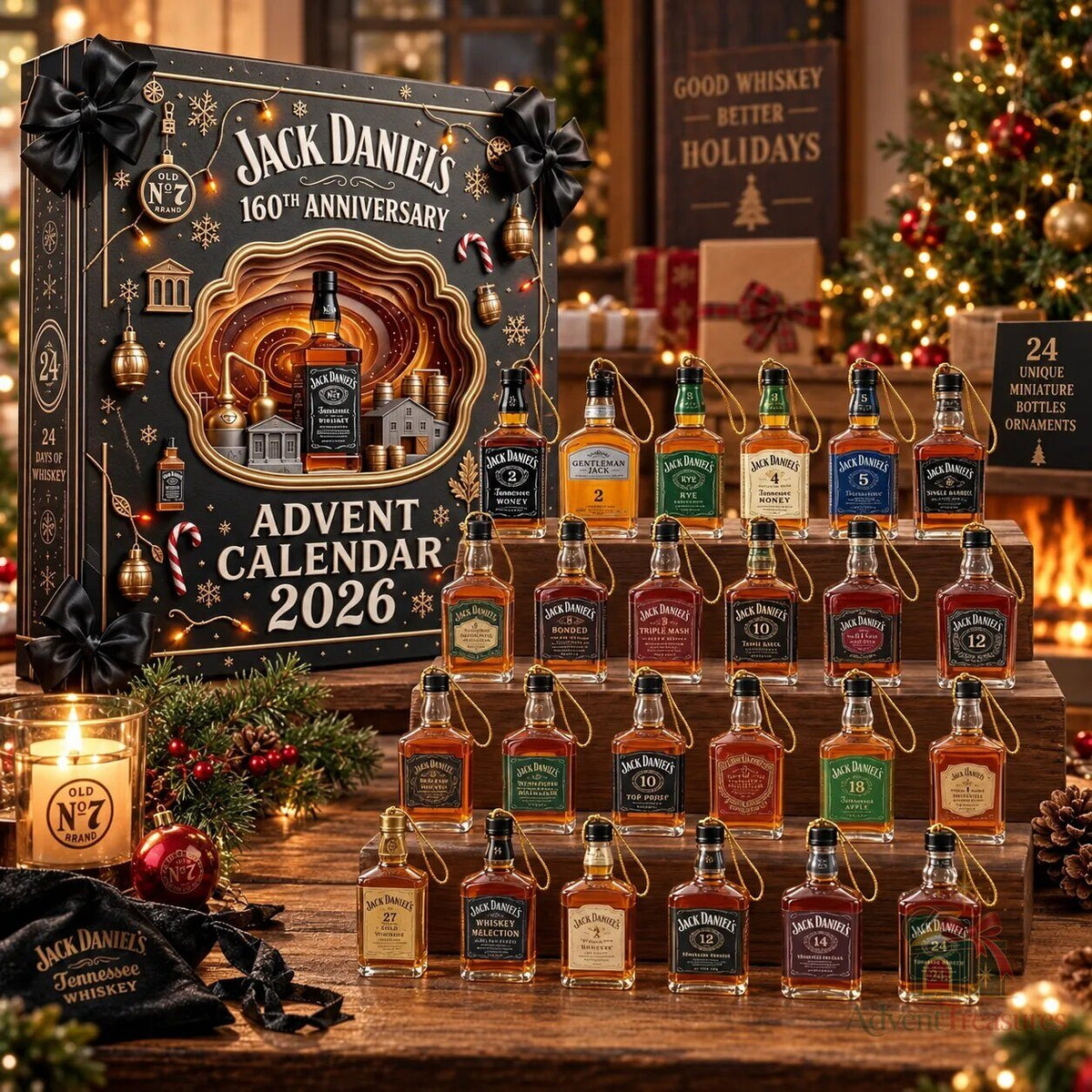 Jack Daniel’s 160th Anniversary 2026 Advent Calendar