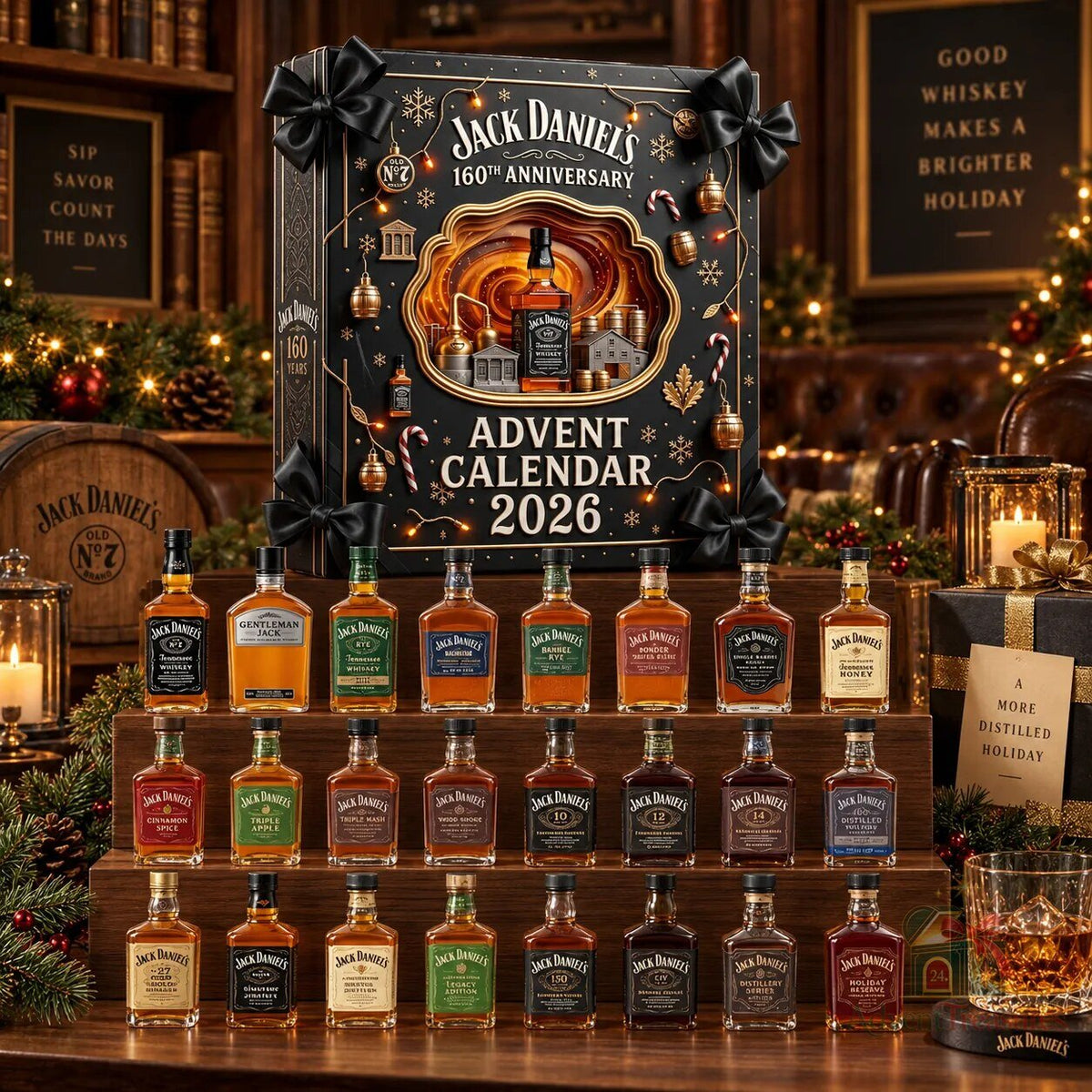 Jack Daniel’s 160th Anniversary 2026 Advent Calendar