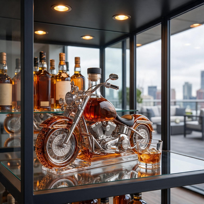 Licorera de Whisky – Edición Motocicleta Clásica