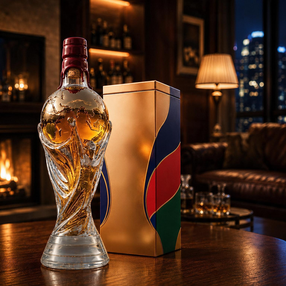 Licorera de Whisky – Edición Trofeo de Campeón