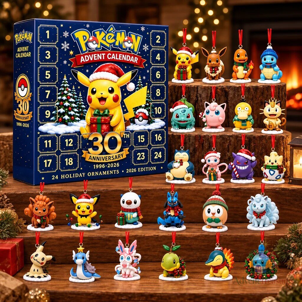 Pokemon 30th Anniversary Advent Calendar 2026