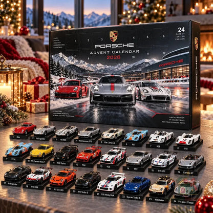 Porsche Advent Calendar 2026 24 Cars Set