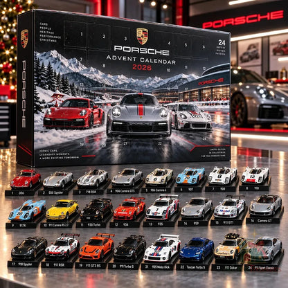 Porsche Advent Calendar 2026 24 Cars Set