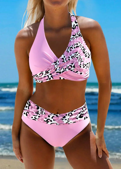 bikini de tiras cruzadas