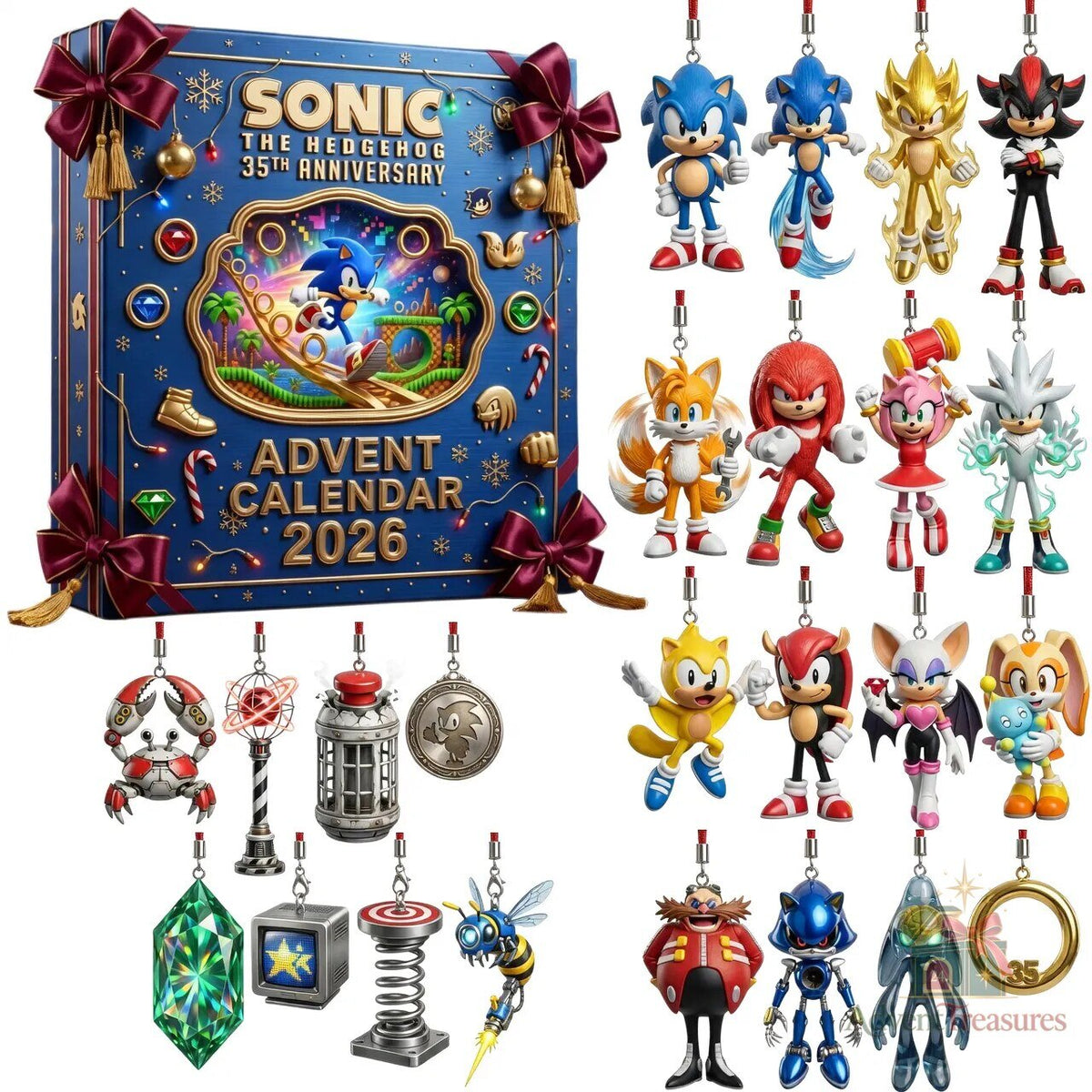 Sonic The Hedgehog 35th Anniversary Advent Calendar 2026